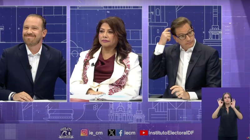 Debate Chilango: entre dichos entre gestión del agua y la lucha contra la corrupción