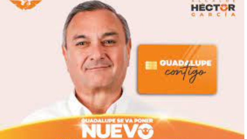 Héctor García al frente en las encuestas en Guadalupe unos días de la elección