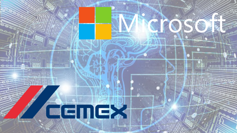 Cemex y Microsoft desarrollan inteligencia artificial generativa para industria de materiales de construcción