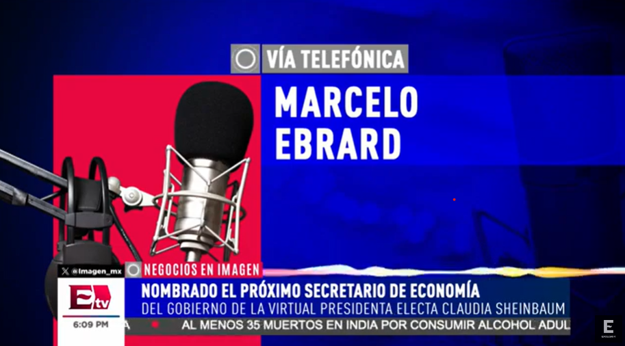 Entrevista Marcelo Ebrard: «Trabajaremos intensamente en la revisión del T-MEC en 2026»