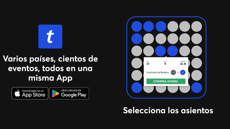 Ticketmaster México lanza su nueva APP Global para mejorar la experiencia de los fans