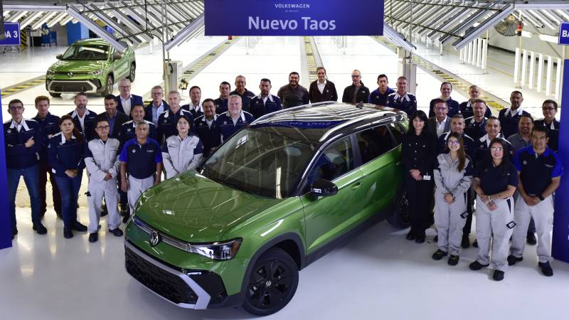 Volkswagen de México inicia la producción del Nuevo Taos en Puebla