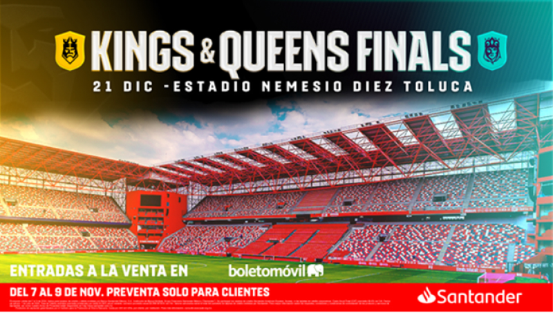 Arranca la preventa de boletos para las Kings & Queens Finals