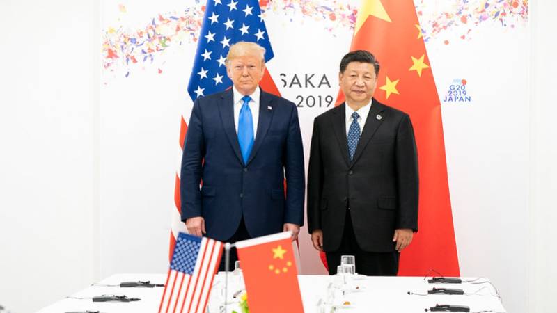 Donald Trump y Xi Jinping